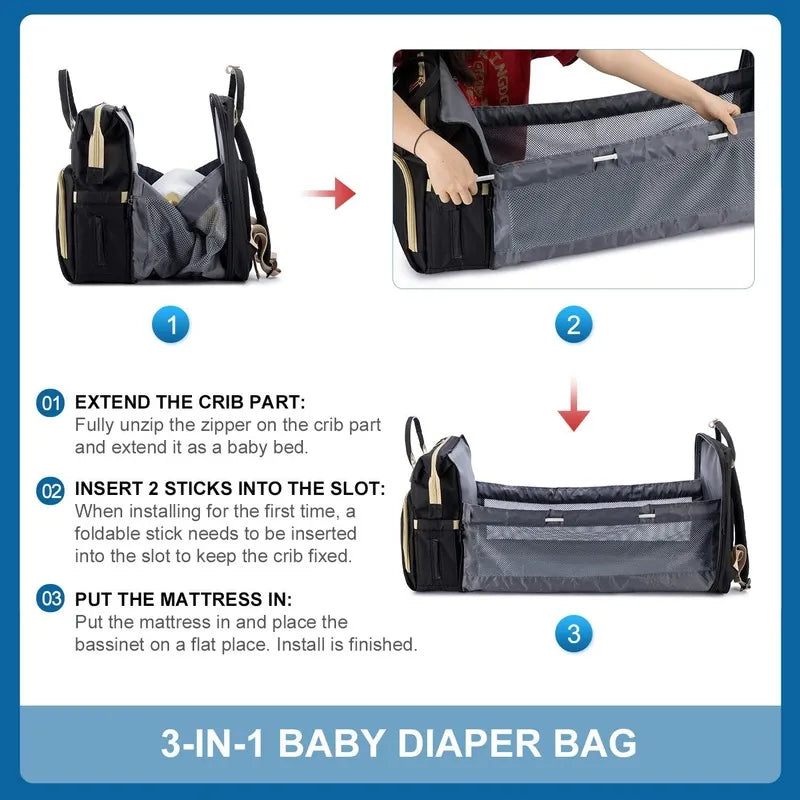 CribPack: The Convertible Crib Backpack