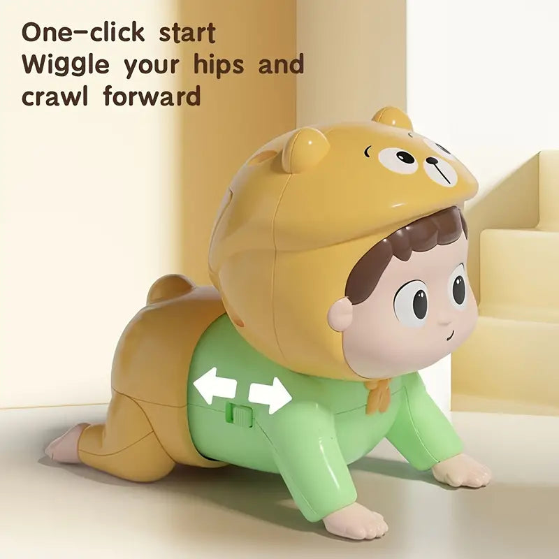 One-Click Start Crawler Toy