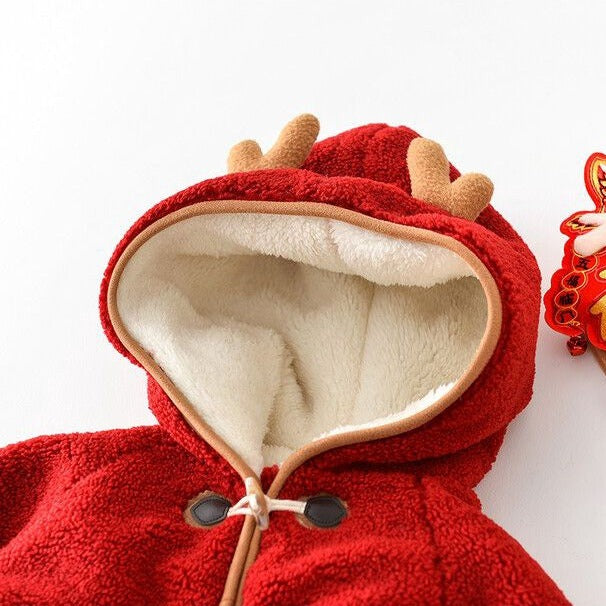 Winter Baby Christmas Jumpsuit